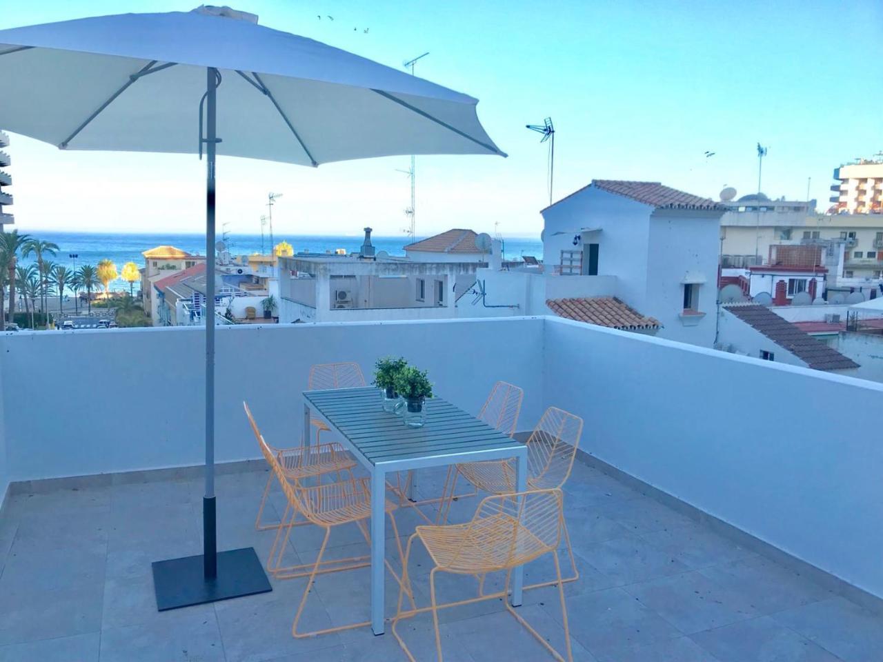 Lujoso Duplex En La Playa Con Vistas Al Mar Apartment Torremolinos Exterior photo